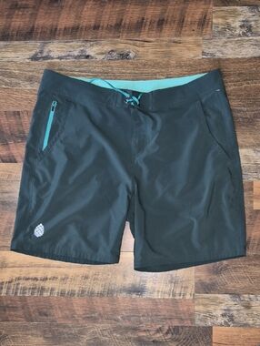 Green Stio Boardshorts Men's Athletic Shorts 38/16